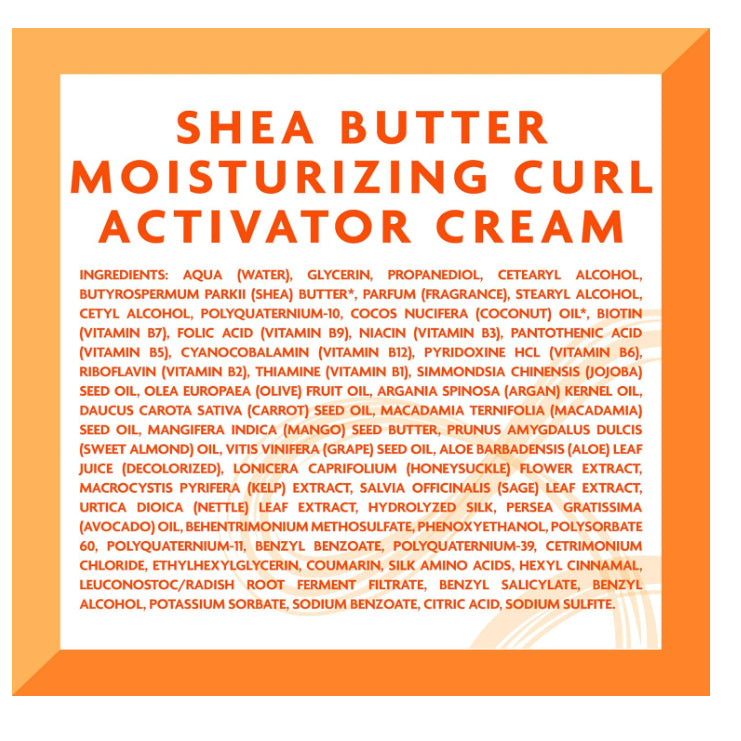 LowCost PH| Cantu, Shea Butter Moisturizing Curl Activator Cream, For Natural Curls, Coils & Waves