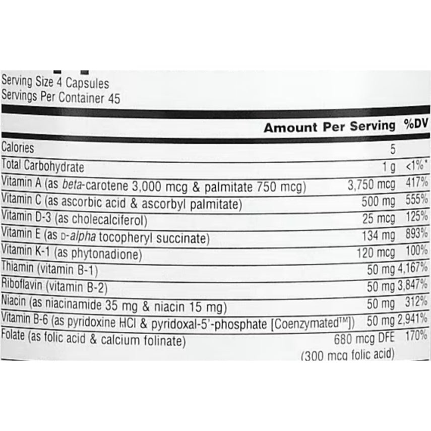 LowCost PH| Source Naturals, Life ForceĀ® Multiple, 120 Capsules