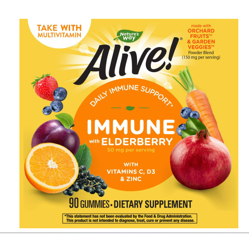USA Onhand | Nature's Way, Alive! Max3 Potency, Men's and Women's Daily Multivitamin, No Added Iron