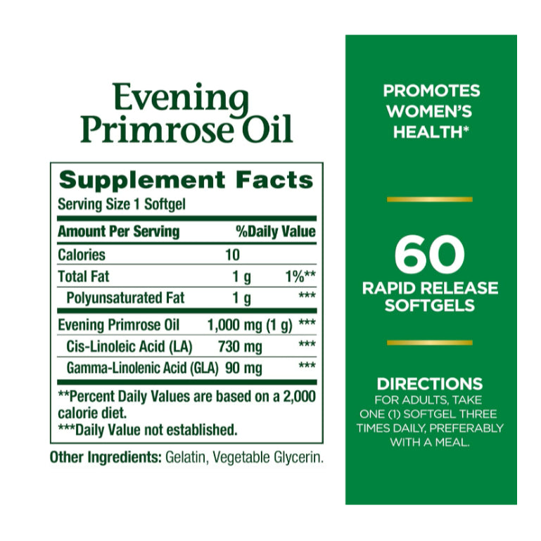 LowCostPH | Now Foods 21st Century Evening Primrose Oil 1000mg  N A T U R E s B O U N T Y