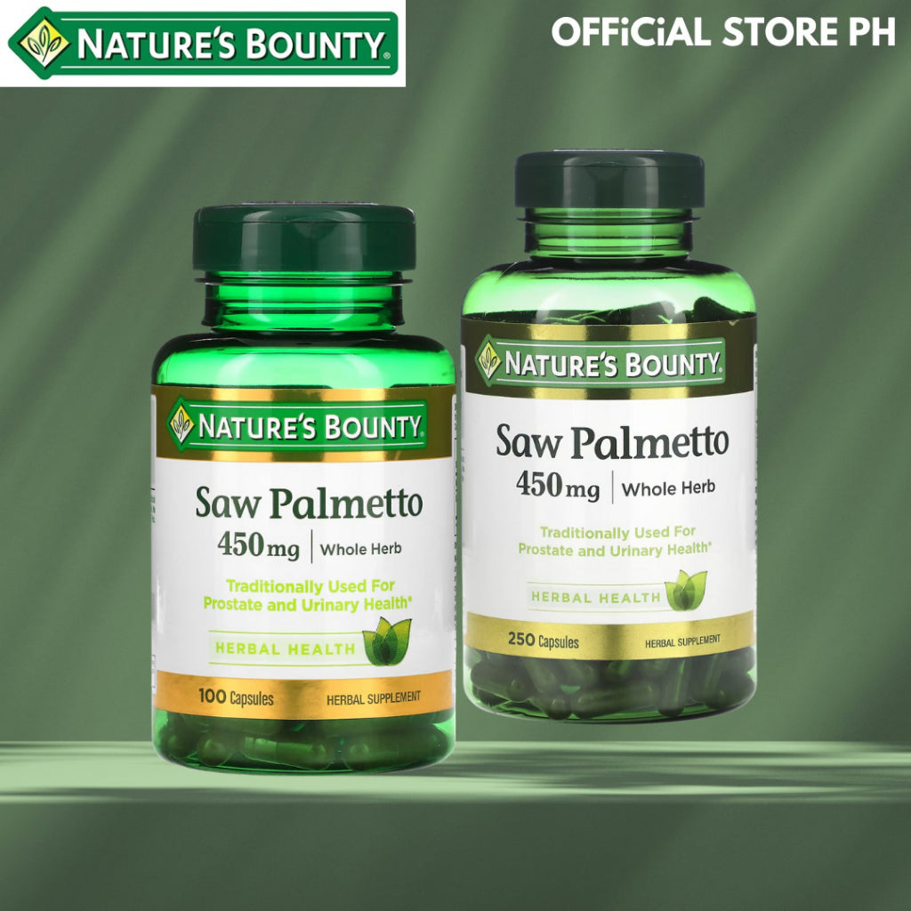 Nature's Bounty, Saw Palmetto, 450 mg