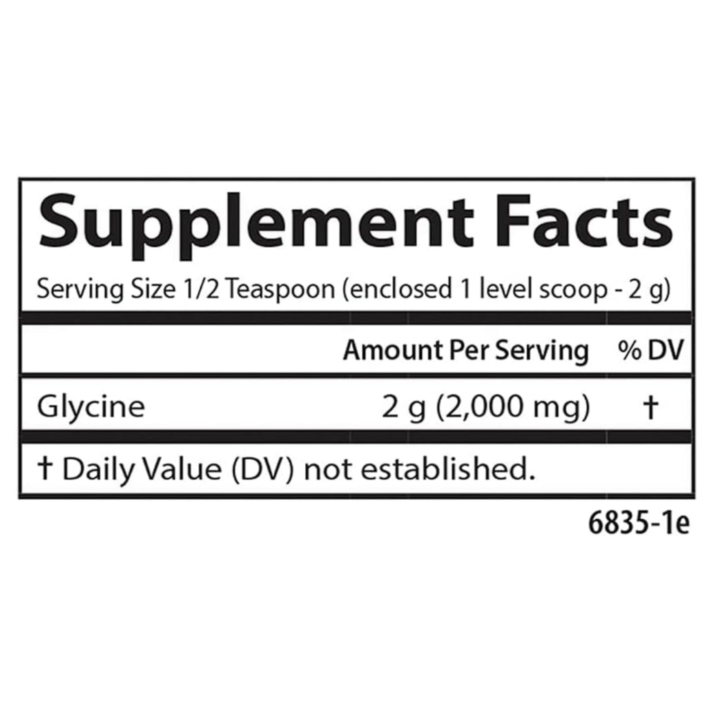 LowCostPH| Carlson - Glycine Powder, 2000 mg Glycine, Amino Acid Powder, Energy Production, Muscle
