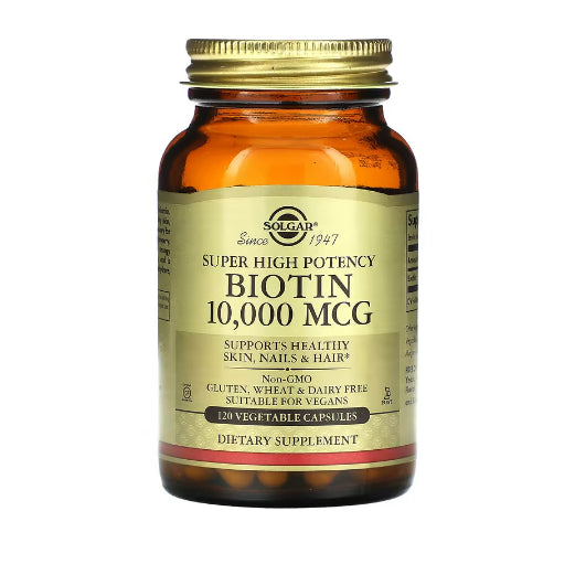Low Cost PH | Solgar, Super High Potency Biotin, 10,000/5000/300 mcg, Vegetable Capsules