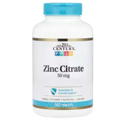 LowCostPH | Natural Factors, Nature's Way, 21st Century, Zinc Citrate, Zinc Lozenges, Zinc Chelate,