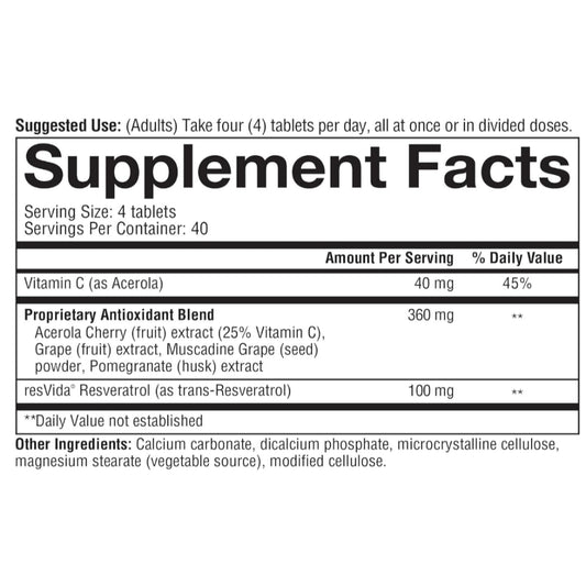LowCostPH| Youtheory, Resveratrol, 160 Tablets