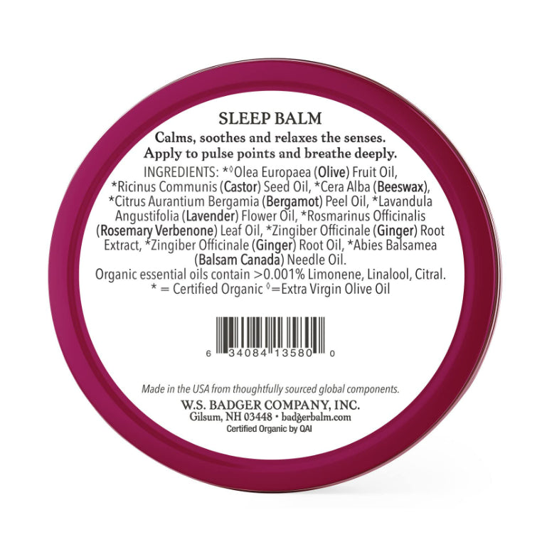 Low Cost PH | Badger - Sleep Balm, Lavender & Bergamot, Natural Sleep Balm, Scented Relaxing Balm