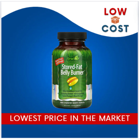Lowcostph | Irwin Naturals, Stored-Fat Belly Burner, 60 Liquid Soft-Gels