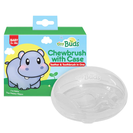 LowCostPH | Tiny Buds Chewbrush with Case made with super-soft BPA-free silicone .