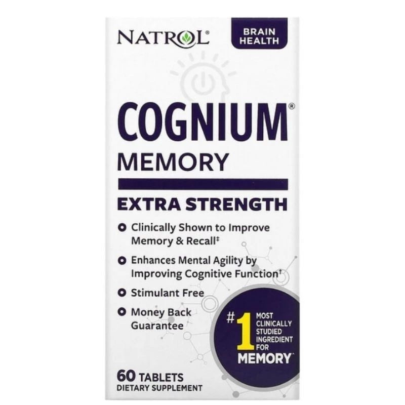 LowCostPH| Na Trol,Cognium Memory, Extra Strength, 200 mg, 60 Tablets
