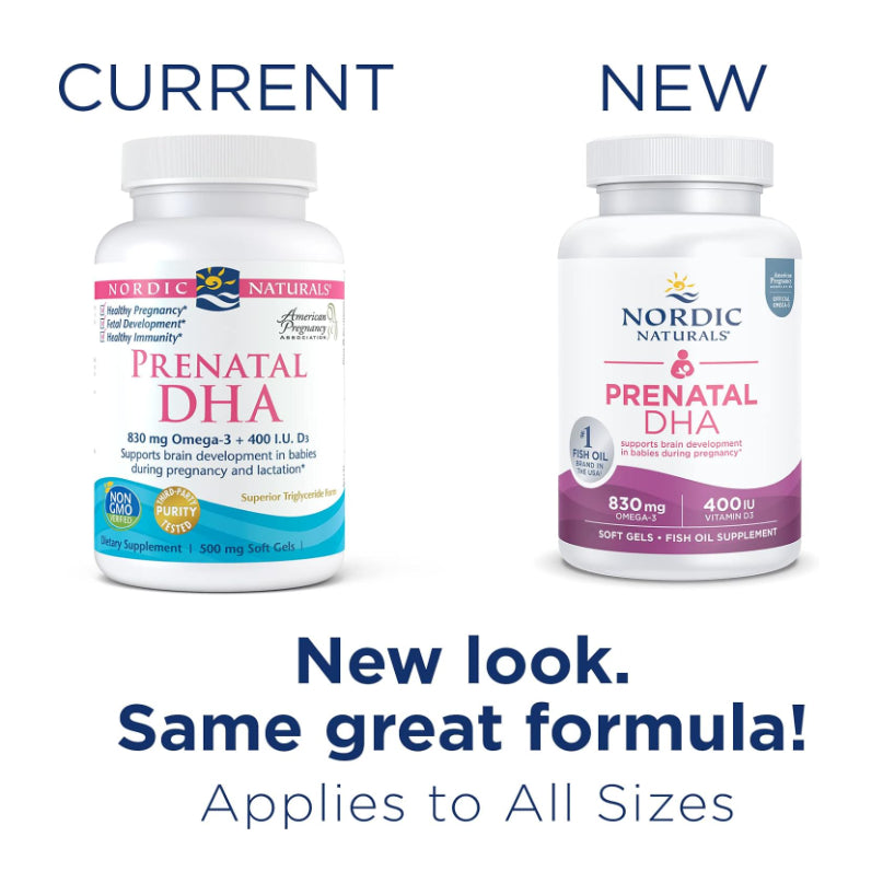 Lowcostph | Nordic Naturals, Prenatal DHA, Unflavored / Strawberry, 90 Soft Gels