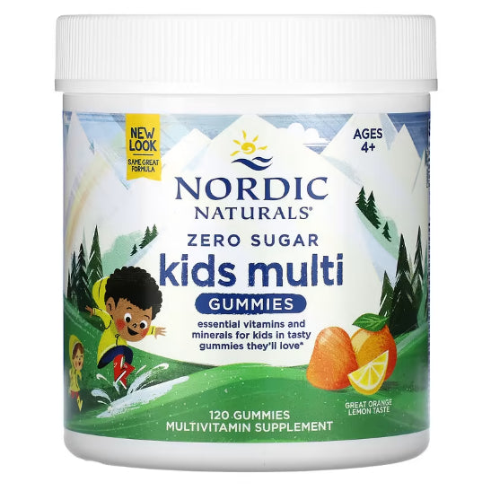LowCostPh | Nordic Naturals, Nordic Omega-3 Gummies, Tangerine, 82 mg, Fishes Gummies | MultiVitamin