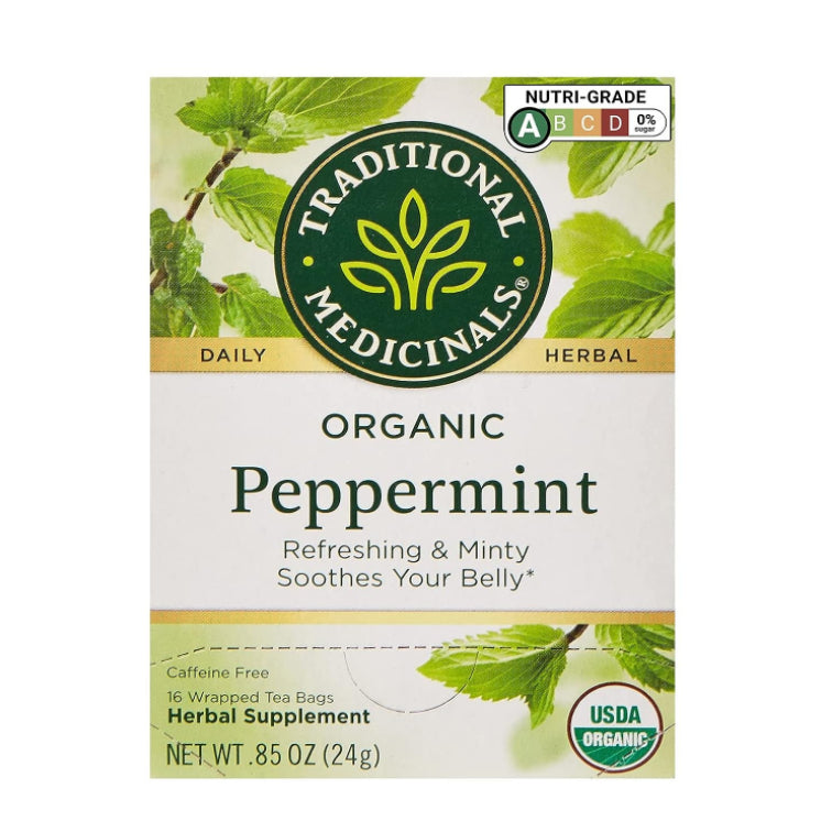 USAOnhand| Traditional Medicinals, Organic Smooth Move, Senna Chamomile, Caffeine Free, 16 Wrapped T