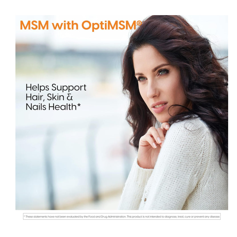 LowCostPH | Doctor's Best, MSM with OptiMSM, 1,000 mg, 180 | 360 Capsules | Powder 250g