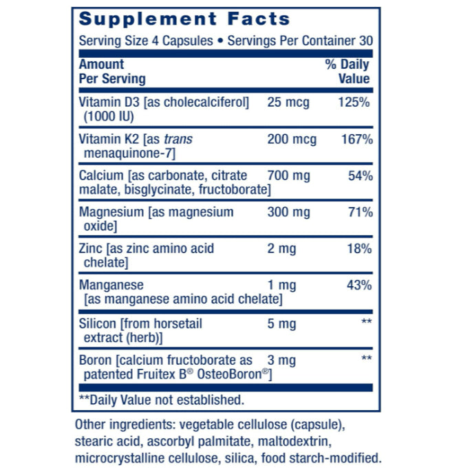 LowCostPH | Life Extension Bone Restore Vitamin K2, Bone-Up Strontium Caps for Bone Health