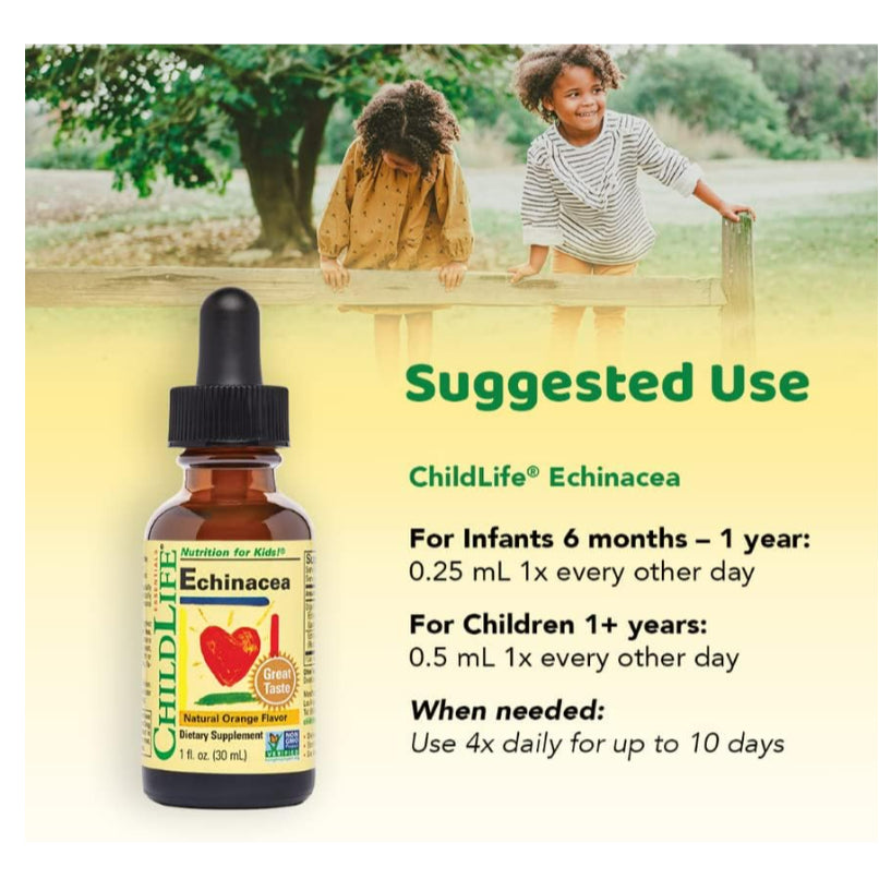 LowCOstPH| ChildLife Essentials, Essentials, Echinacea, Natural Orange, 1 fl oz (30 ml)