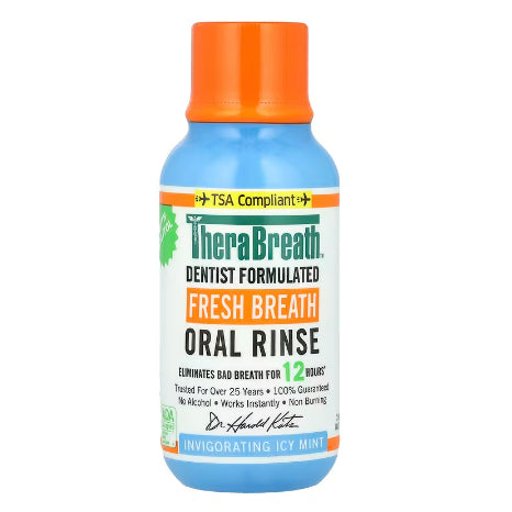 LowCostPh | TheraBreath, Dry Mouth, Mandarin Mint, & Tart Berry, 100 Lozenges| Oral Rinse | Tongue C