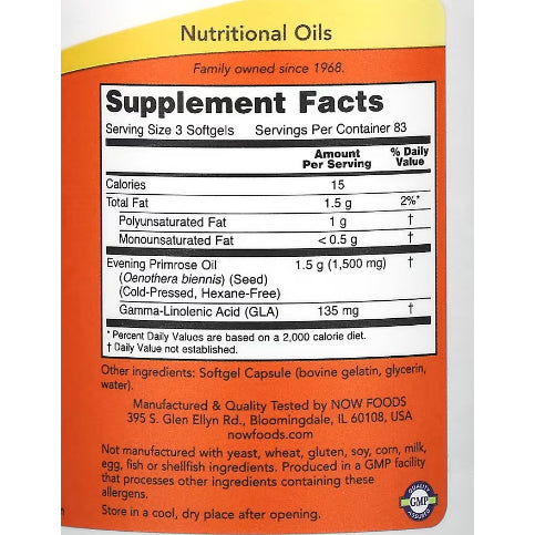 LowCostPH | Now Foods 21st Century Evening Primrose Oil 1000mg  N A T U R E s B O U N T Y