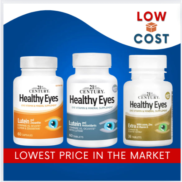 LowCostPh | 21st Century Healthy Eyes, Extra With Lutein Zinc & Vitamin B Lutein with Antioxidant
