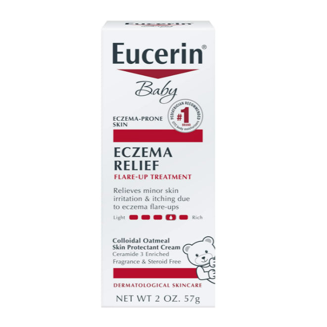 Low Cost PH | Eucerin Baby Eczema Relief Body Cream - Steroid & Fragrance Free for 3+ Months of Age
