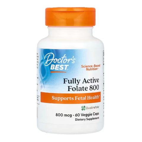 LowCostPH| Doctor's Best Fully Active Folate with Quatrefolic NonGMO Vegan Gluten Free 400 mcg