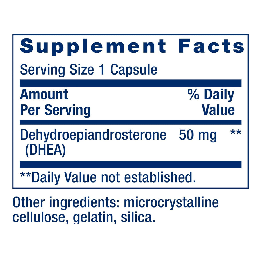 LowCostPH| Life Extension, DHEA, 50 mg, 60 Capsules