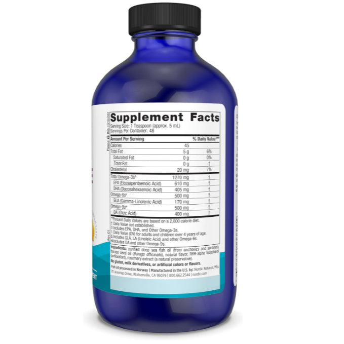 LowCostPH| Nordic Naturals, Complete Omega, Lemon, 8 fl oz (237 ml)