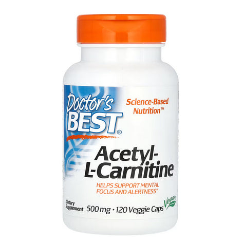 LowCost PH|Doctor's Best Acetyl L-Carnitine, Help Boost Energy Production, Support Memory/Focus,Mood