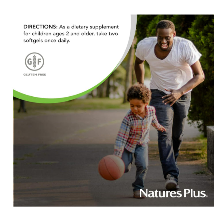 LowCostPh | NaturesPlus, Animal ParadeĀ®, Omega 3/6/9 Junior, Natural Lemon, 90 Chewable Softgels