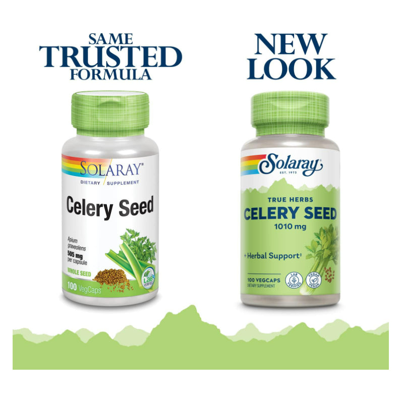 LowCost PH| Solaray, Celery Seed, 1,010 mg, 100 VegCaps (505 mg per Capsule)