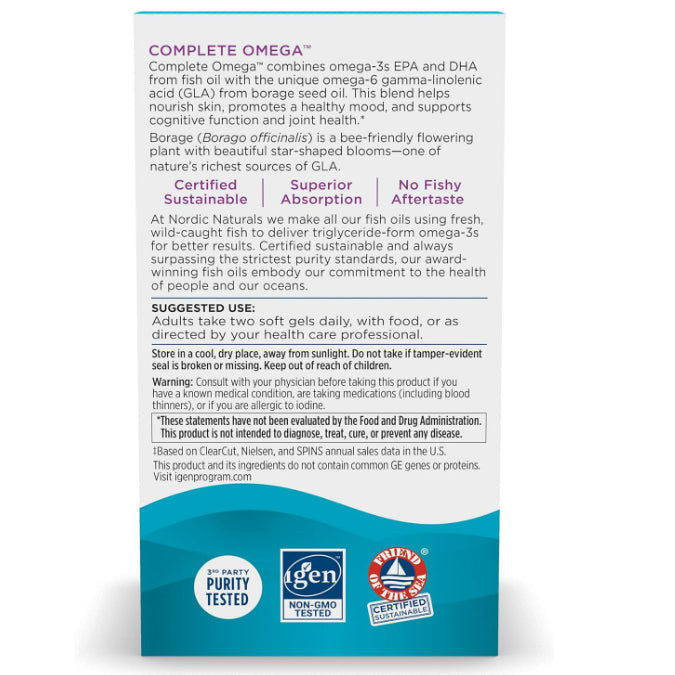 USA Onhand | Nordic Naturals, Complete Omega Junior, Ages 6-12 ( Children's Health )