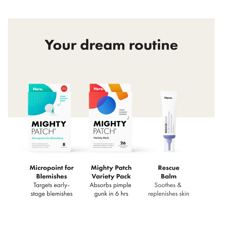 USAOnhand| Hero Cosmetics, Mighty Patch, Invisible+, 39 Patches