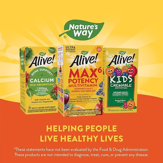 Nature's Way, Alive!® Max6 Potency Multivitamin