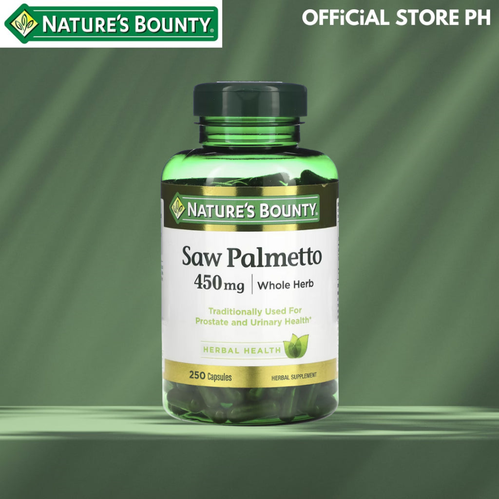 Nature's Bounty, Saw Palmetto, 450 mg