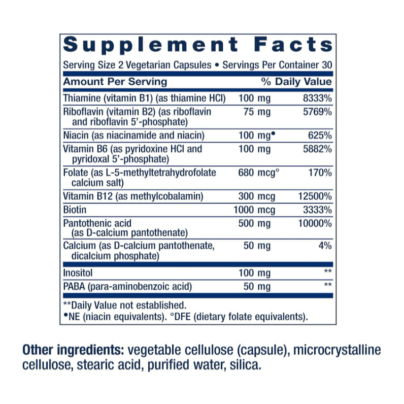 LowCostPH | Doctor's Best Fully Active B Complex, Non-GMO, Gluten| B12 |BioActive Complete B Complex