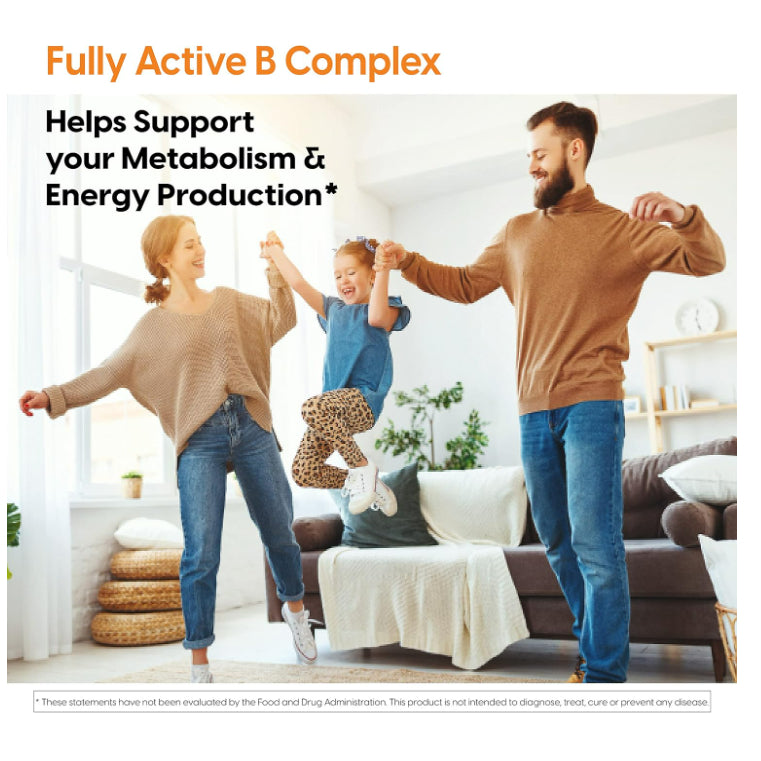 LowCostPH | Doctor's Best Fully Active B Complex, Non-GMO, Gluten| B12 |BioActive Complete B Complex