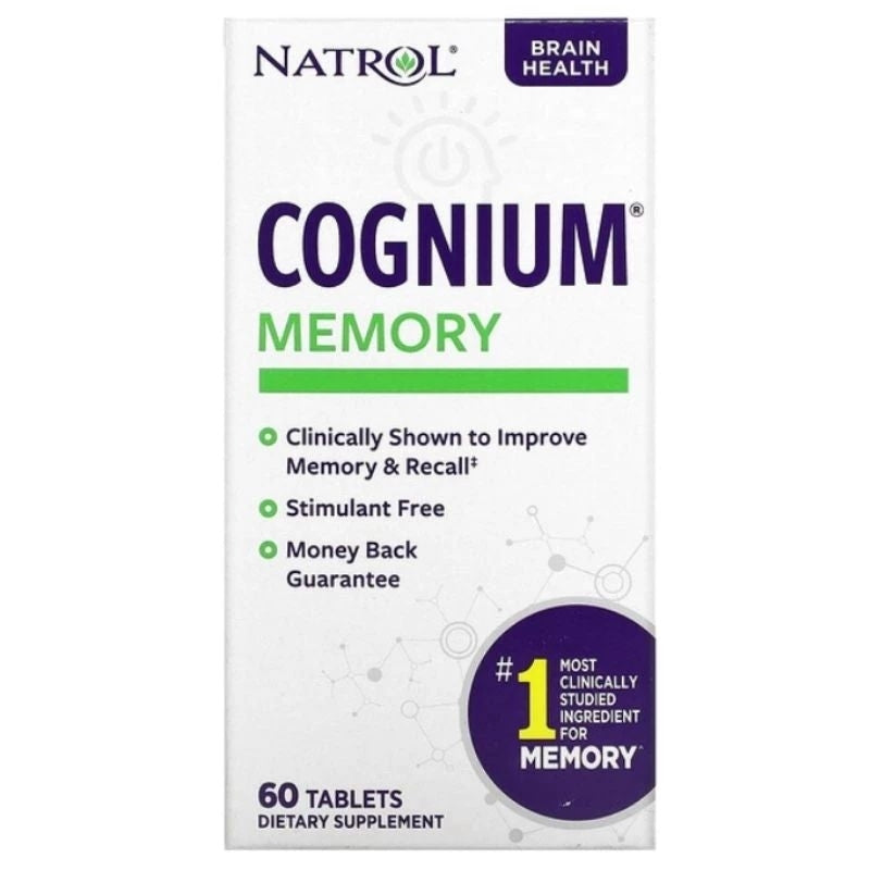 LowCostPH| Na Trol,Cognium Memory, Extra Strength, 200 mg, 60 Tablets