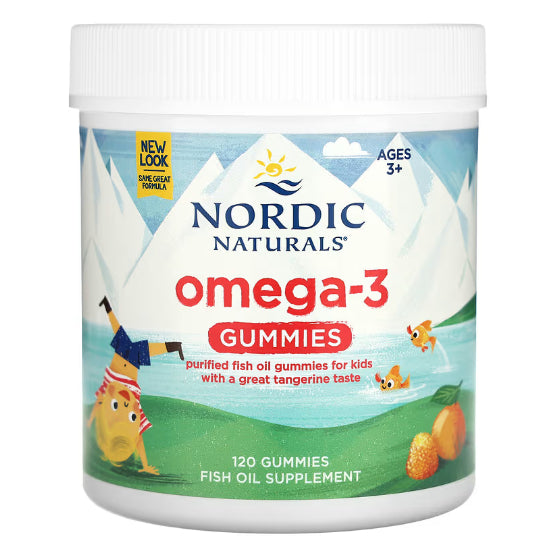LowCostPh | Nordic Naturals, Nordic Omega-3 Gummies, Tangerine, 82 mg, Fishes Gummies | MultiVitamin
