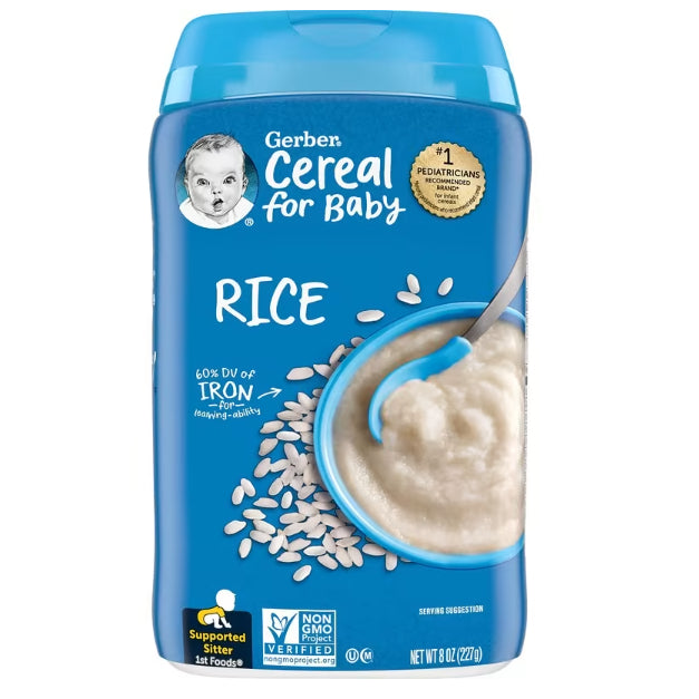 Little Sunshine | Gerbers, Oatmeal, Rice, Lil Bits, Hearty Bits, Probiotic Banana, Multigrain Cereal