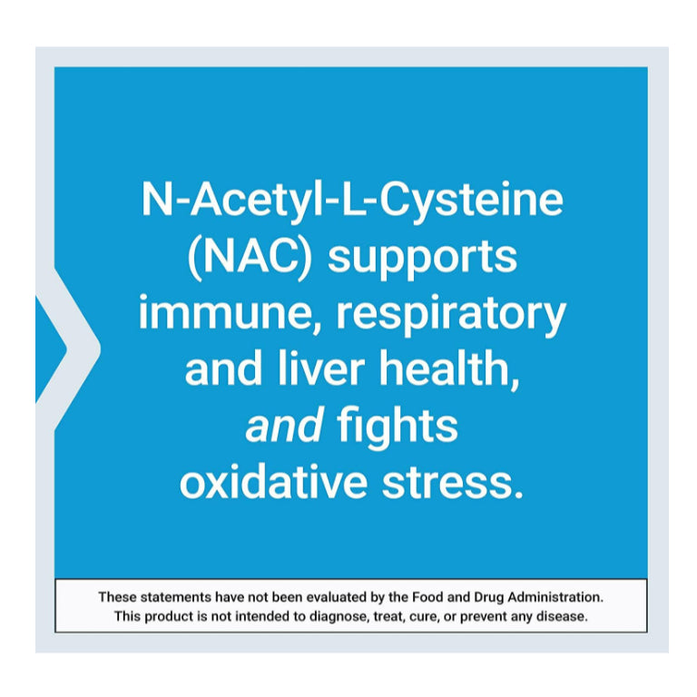 LowCostPH| Life Extension N-Acetyl-L-Cysteine (NAC), immune, respiratory, liver health, potent antio