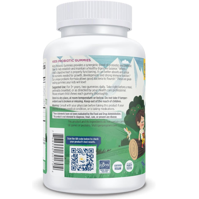 LowCostPh | Nordic Naturals, Probiotic Gummies Kids, Merry Berry Punch, 60 Gummies