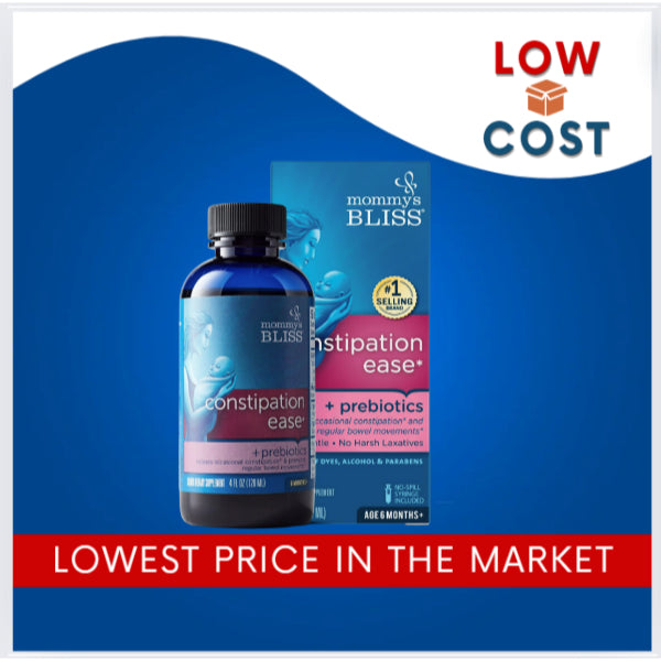 Low Cost PH | Mommy's Bliss, Baby Kids Constipation Ease, Prebiotics & Probiotics