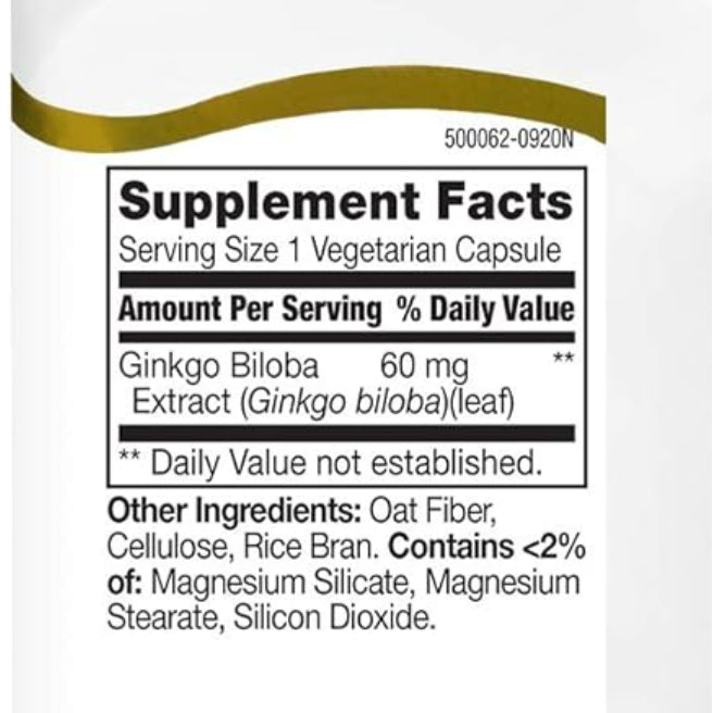 LowCostPH | 21st Century Ginkgo Biloba Extract, Standardized, Brain, Memory & Mental Performance