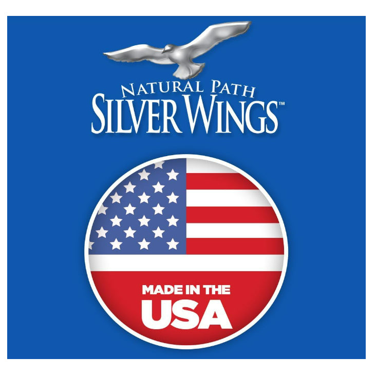 LowCostPH| Natural Path Silver Wings, Natural Silver Nasal Spray, Sinus Relief, 50 PPM, 1 fl oz (30m