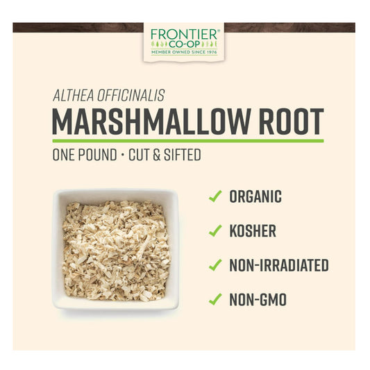 Low Cost PH | Frontier Natural Products, Organic Cut & Sifted Marshmallow Root Spearmint Leaf 16oz