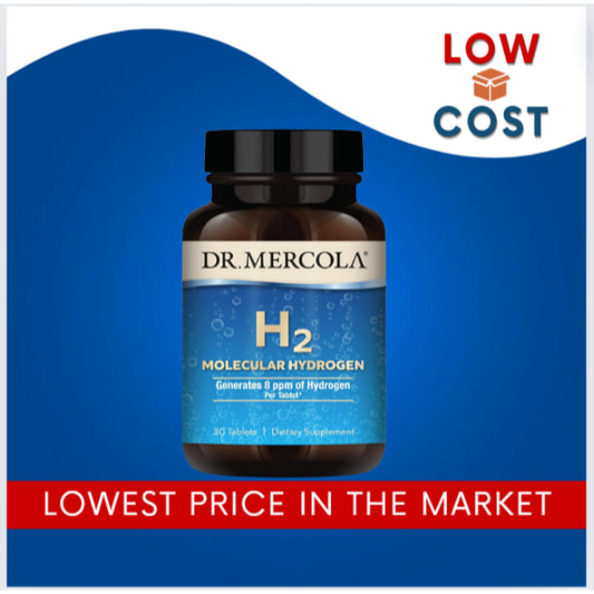 LowCostPH| Dr. Mercola, H2 Molecular Hydrogen, 30 Tablets