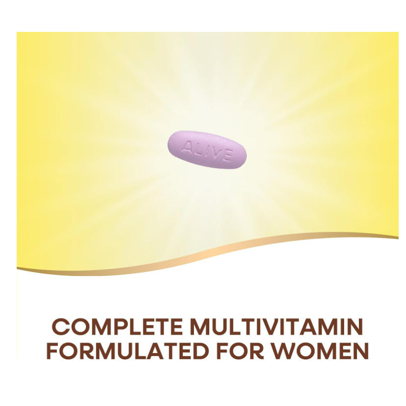 LowCostPH | Nature's Way, Alive! Women's & Men Energy, Multivitamin-Multimineral, 50 Tablets