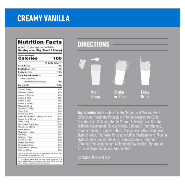 Low Cost PH | Isopure Zero Carb Protein Powder Creamy Vanilla Dr. Axe / Ancient Nutrition Bone Broth