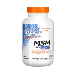 LowCostPH | Doctor's Best, MSM with OptiMSM, 1,000 mg, 180 | 360 Capsules | Powder 250g
