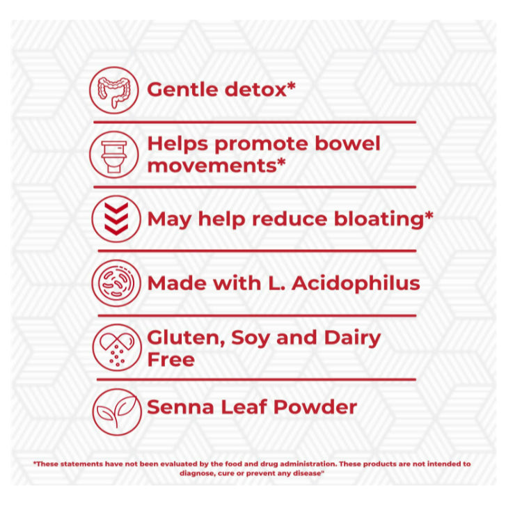 LowCostPH| Health Plus Super Colon Cleanse 10 Day Gentle Gut Cleanse Detox, Psyllium Husk, Probiotic
