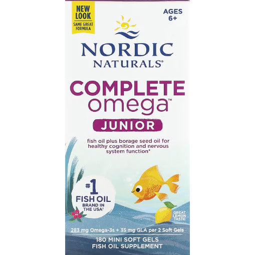 LowCostPh | Nordic Naturals, Ultimate Omega Junior, 6+, Strawberry, 680 mg, Complete Omega Junior